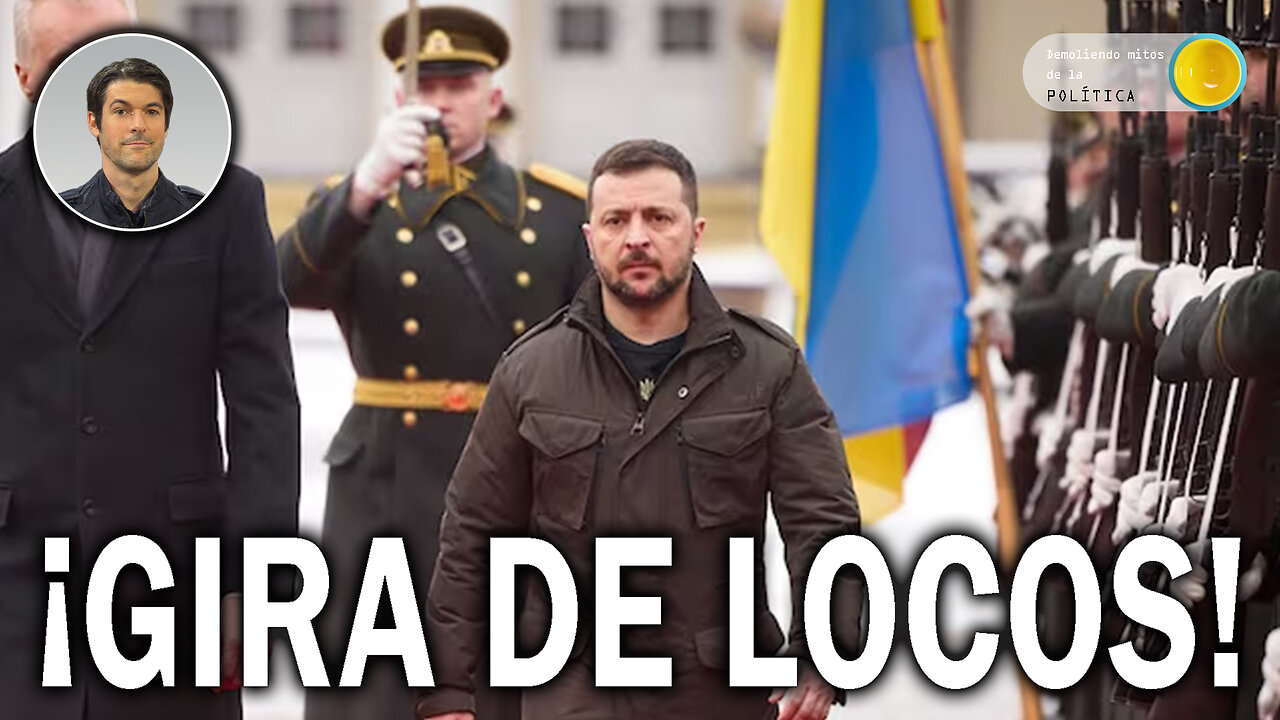 ¡GIRA DE LOCOS! Zelenski realiza una visita a Lituania con un discurso descabellado - DMP VIVO 85
