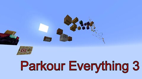 Minecraft Everything Parkour 3!