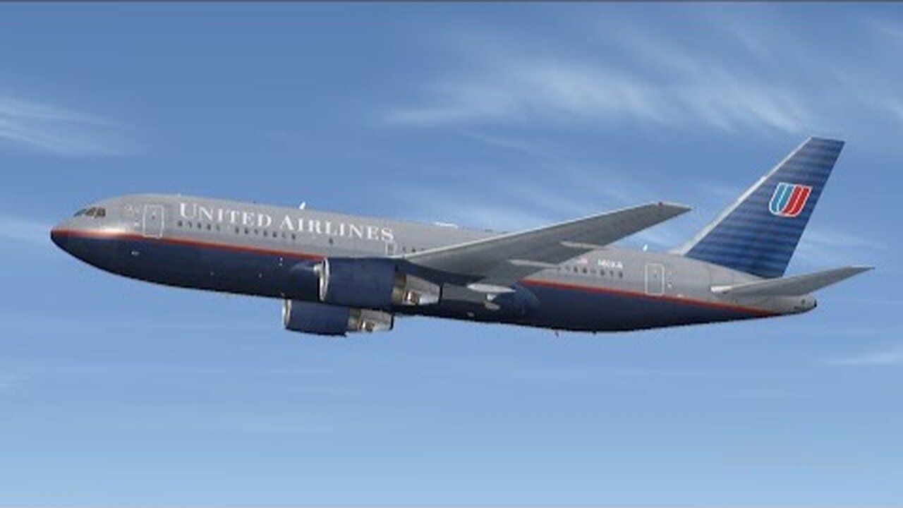 [FSX] Boeing 767-200ER United Airlines (Flight 175) - Boston (BOS) - Los Angeles (LAX)