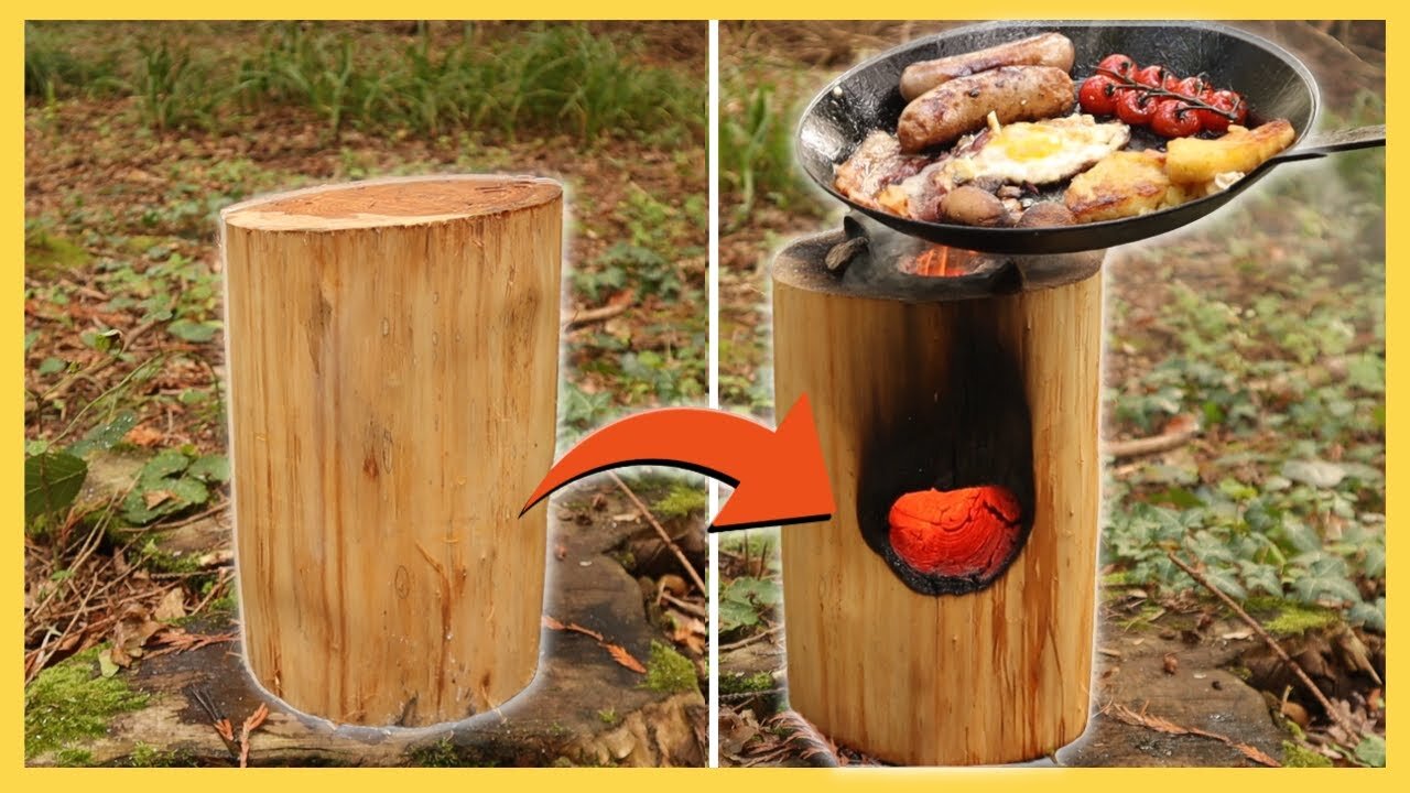 "Log Stove Mastery: The Ultimate Outdoor Cooking Guide"