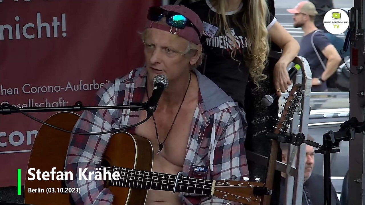 Musiker Stefan Krähe (Berlin 03.10.2023)