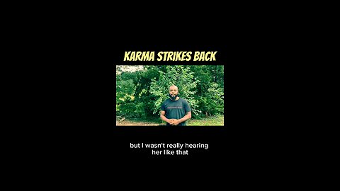 Karma Strikes Back #dayodman #motivation #eeyayyahh #motivationalspeaker #positivity