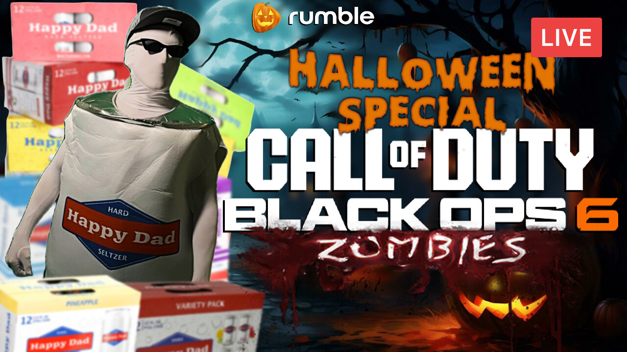 HALLOWEEN SPECIAL AS A HAPPY DAD :: Call of Duty: Black Ops 6 :: ZOMBIES w/FRIENDS {18+}