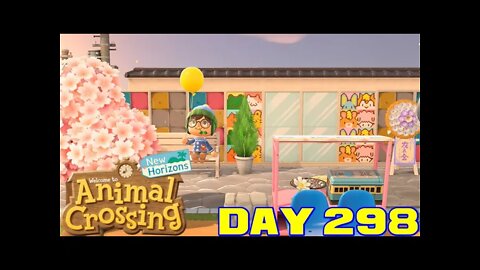 Animal Crossing: New Horizons Day 298 - Nintendo Switch Gameplay 😎Benjamillion