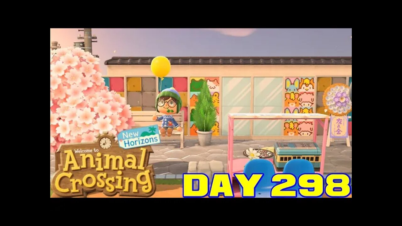Animal Crossing: New Horizons Day 298 - Nintendo Switch Gameplay 😎Benjamillion