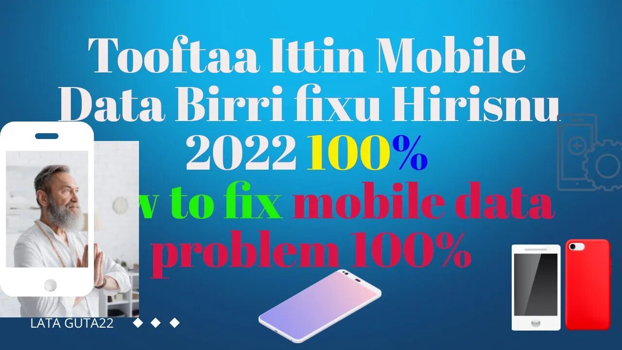 Toofta salphaa ittin mobile data birri fixu hirisuu dandenyu/ easy way to fix mobile data usage 2022