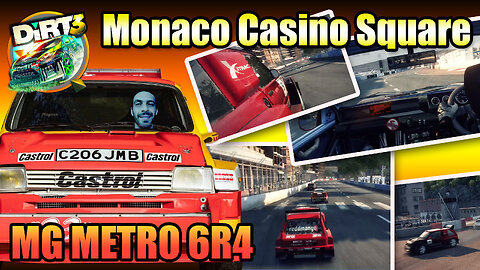 DIRT 3 | Monaco Casino Square | MG Metro 6R4 🎮💨