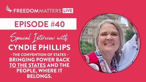 Episode #40! - Interview with Cyndie Phillips