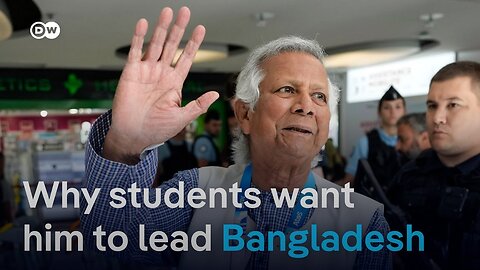 Muhammad Yunus, Bangladesh's new interim leader, appeals for calm ahead of swearing in | DW News