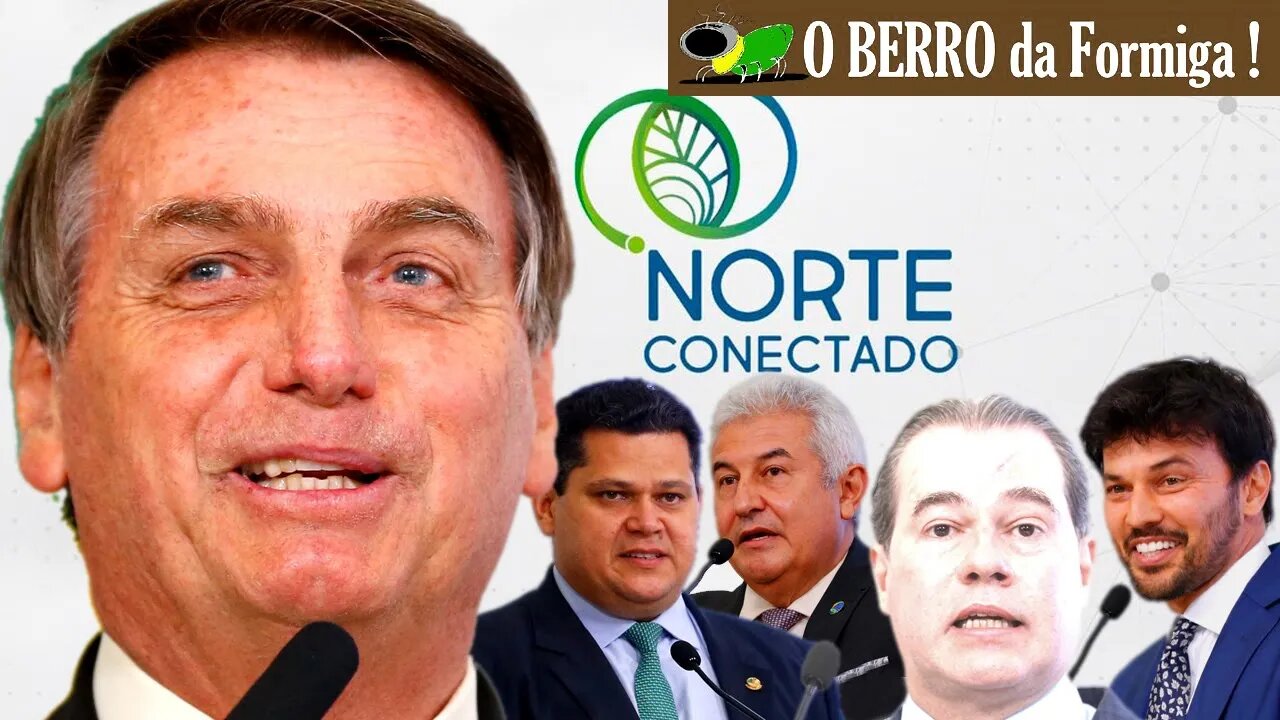 Bolsonaro lança o Programa "Norte Conectado" - Internet para a Amazônia