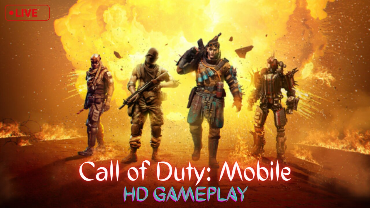 Call of Duty Mobile Live Streaming | COD Live Gameplay