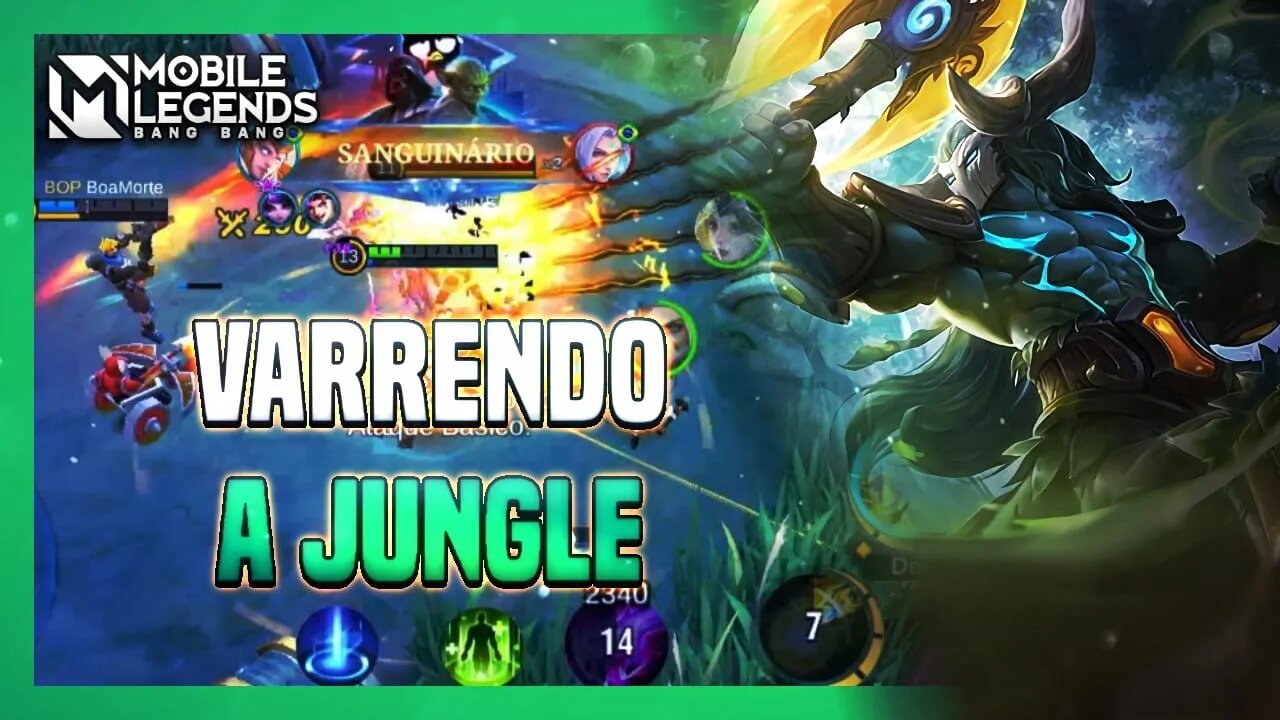 ESSE TANK TA MUITO BOM NA JUNGLE DEPOIS DO BUFF DOS ITENS | HYLOS GAMEPLAY | MLBB