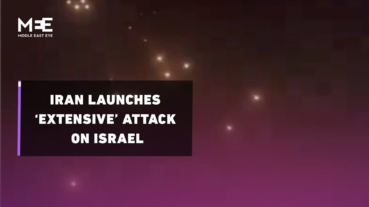 Iran launches _extensive_ attack on Israel, Israel vows there will be repercussions (1)