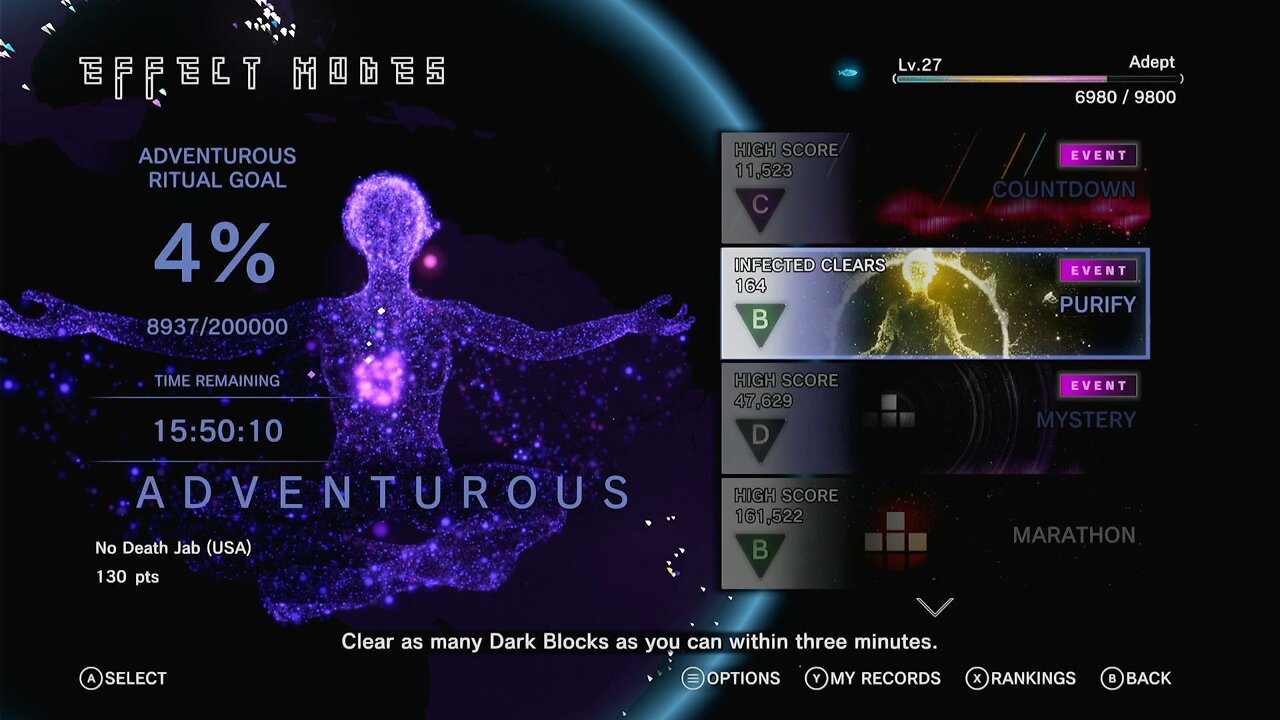 Tetris Effect Connected - Adventurous Ritual - Mystery Event 02