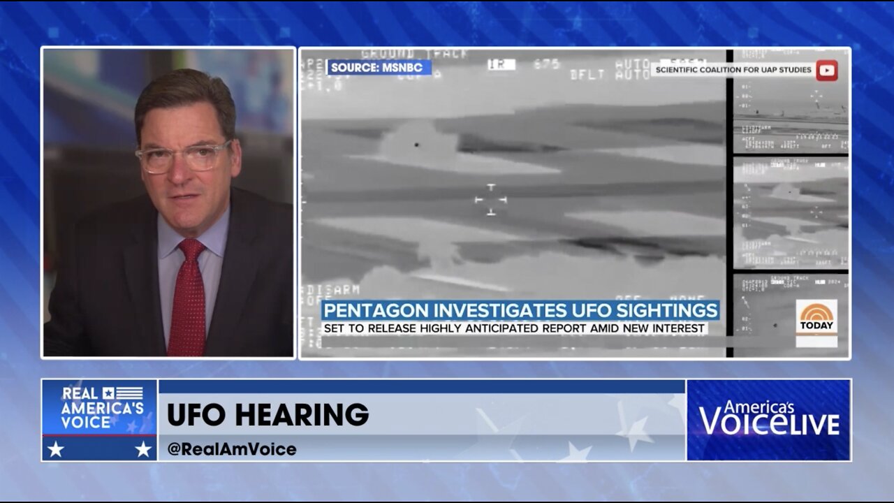 First Time in Over 50 Years: Congressional Hearing on UFOs