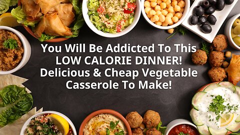 Delicious & Cheap Vegetable Casserole To Make!-Weight loss recipes 2023