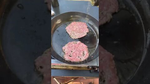Double smash burger
