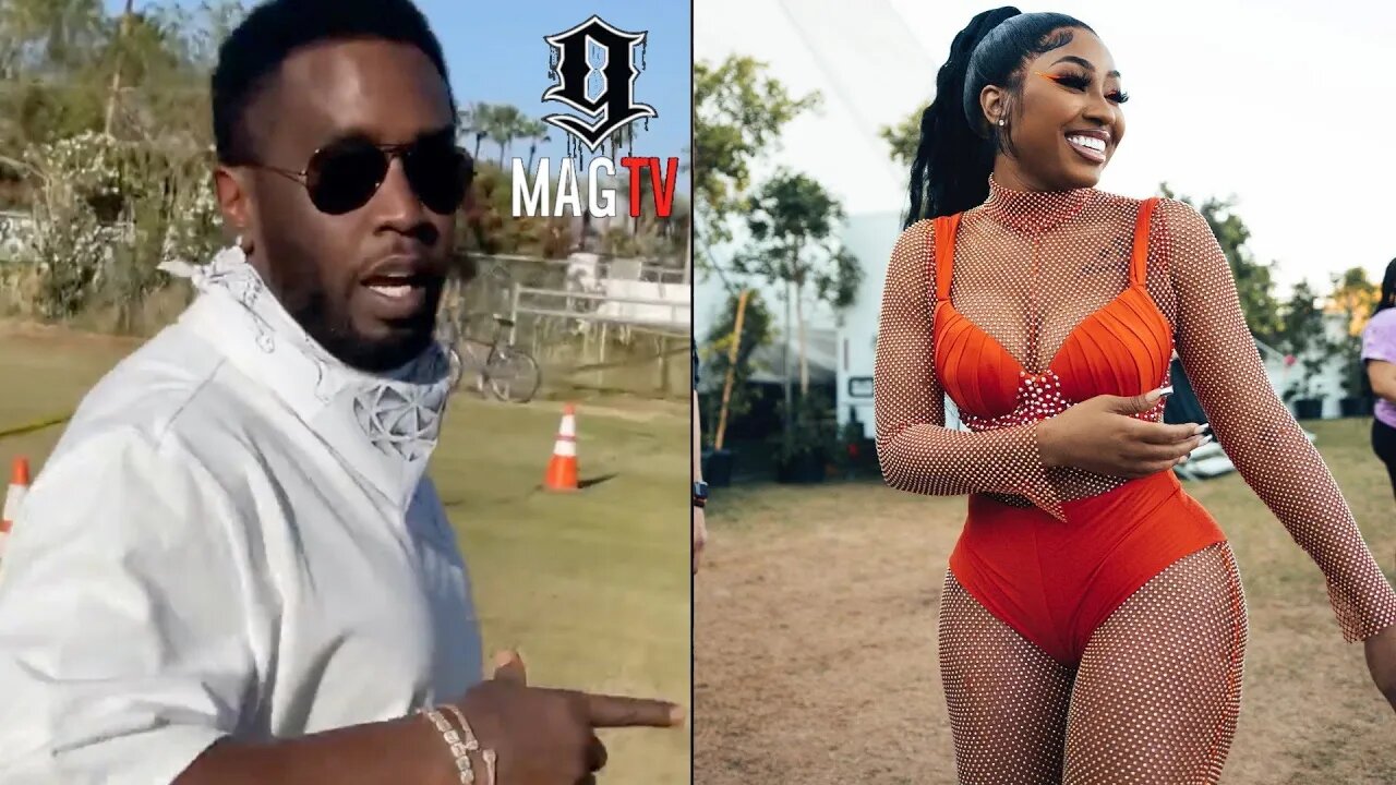 Diddy Pulls Up On Yung Miami During Her Coachella Performance! 😘