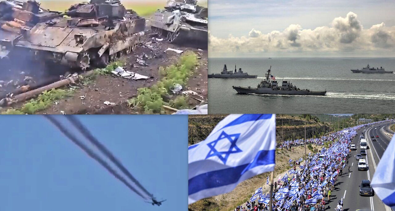 SHOWDOWN IN THE BLACK SEA*WAGNER & BELARUS TO ATTACK POLAND?*BLACK SKIES*ISRAEL REVOLT*
