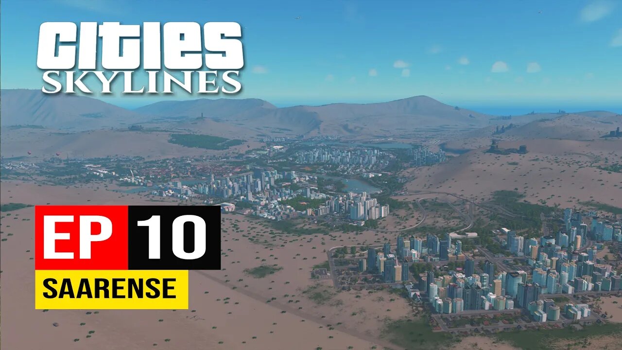 Cities: Skylines - Saarense 10 - Inicio da construção do Metrô