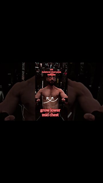 GROW MID LOWER CHEST #shorts #youtubeshorts