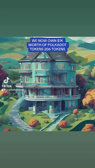 WE NOW OWN $1K WORTH OF POLKADOT TOKENS 206 TOKENS #polkadot #polkadotcoin #polkadotcrypto