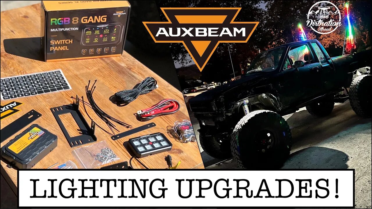 Wiring Made EASY! Auxbeam RA80 XL 8 GANG SWITCH PANEL Install and Review.