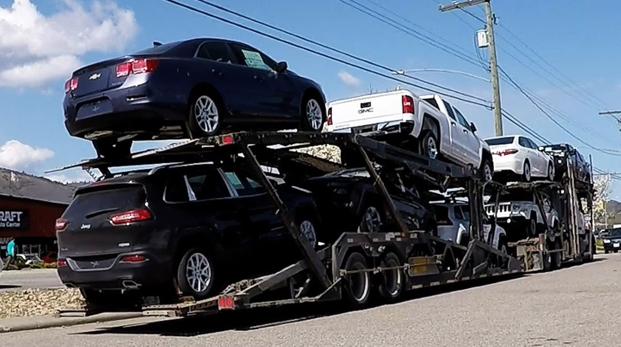 👑 Fresno Auto Transport | Watch Auto Carrier Load & Unload | Viceroy Auto Trans