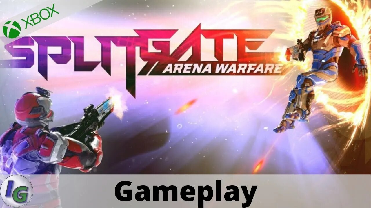 Splitgate Gameplay on Xbox