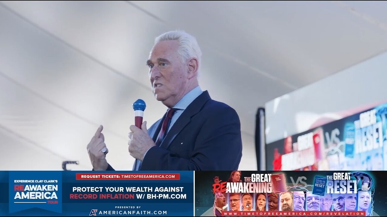 Roger Stone | “It Was Then That I Decided To Redeem Myself In The Blood Of Jesus Christ”