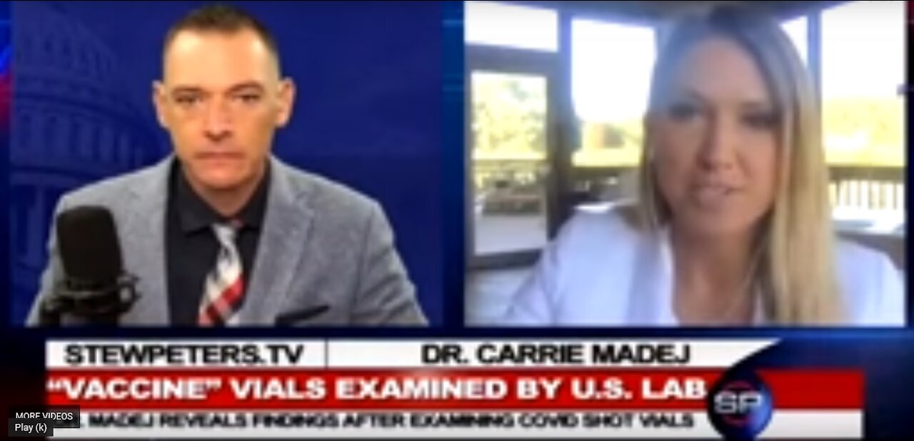 Dr Carrie Madej: First U.S. Lab Examines Covid-19 "Vaccine" Vials, HORRIFIC Findings Revealed