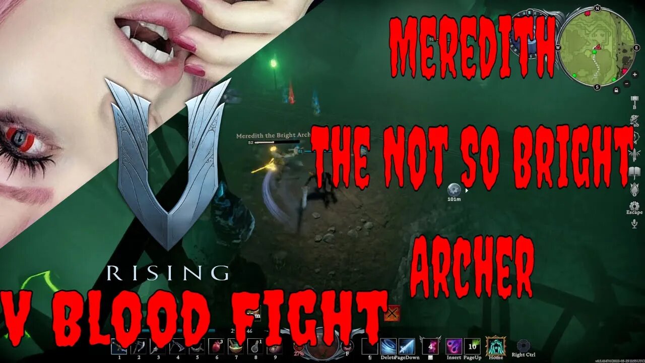 V Rising Killing V Blood Boss Meredith The Bright Archer With Jane
