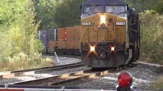 CSX X331 Manifest Mixed Freight Train from Lodi, Ohio September 30, 2022