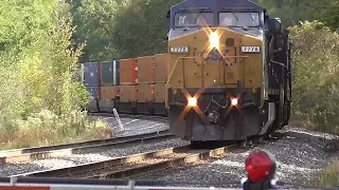 CSX X331 Manifest Mixed Freight Train from Lodi, Ohio September 30, 2022