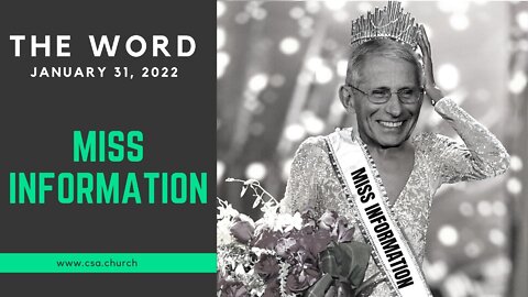 The Word: January 31, 2022