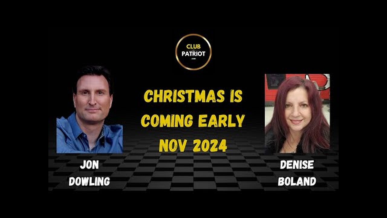 Jon Dowling & Denise Boland Christmas Is Coming Early In 2024