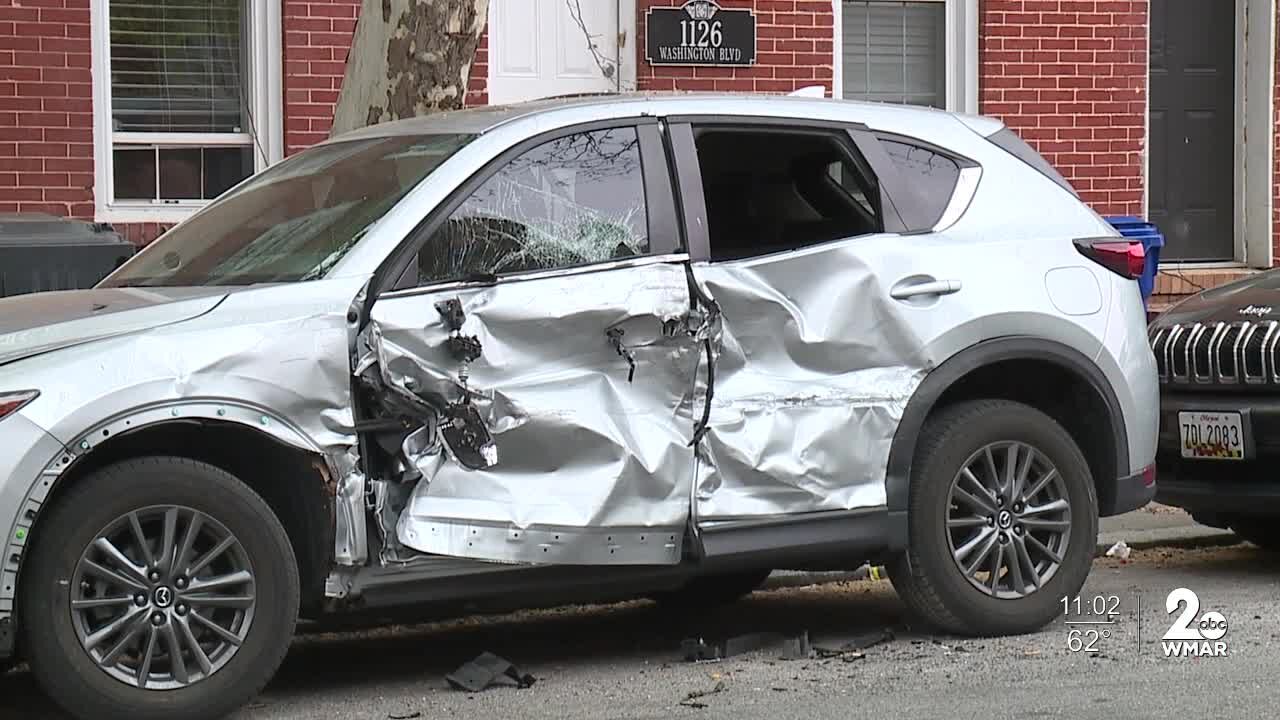 ‘My car’s been hit twice on this road': Neighbors in Baltimore's Pigtown concerned with safety on Washington Blvd