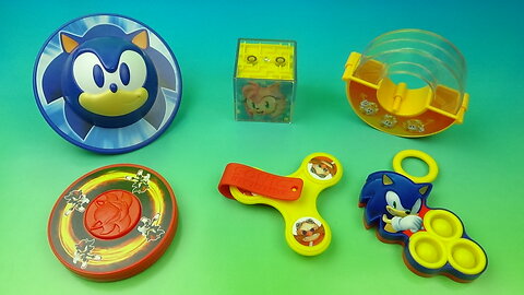 2022 SONIC THE HEDGEHOG SET OF 6 BURGER KING KIDS MEAL TOYS VIDEO REVIEW