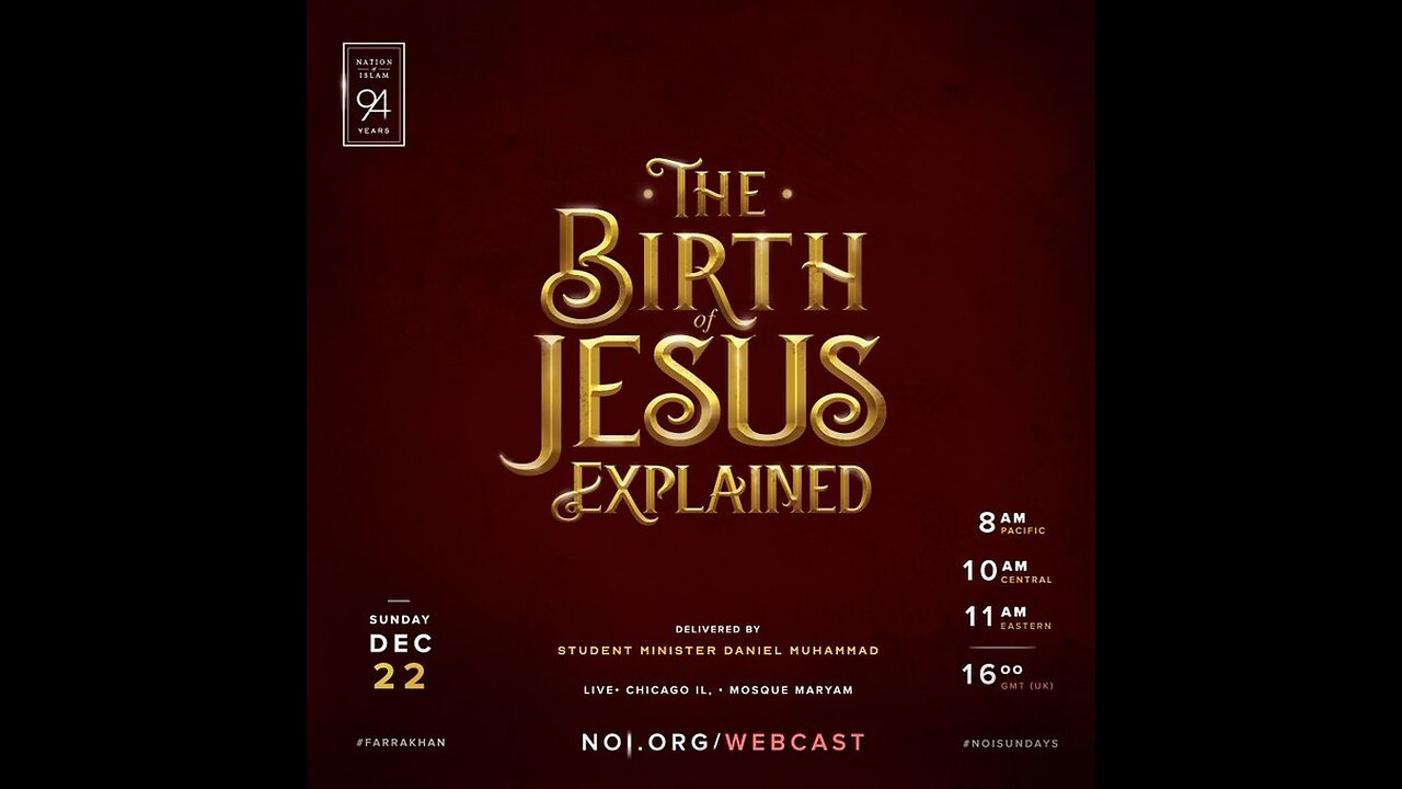The Birth Of Jesus Explained