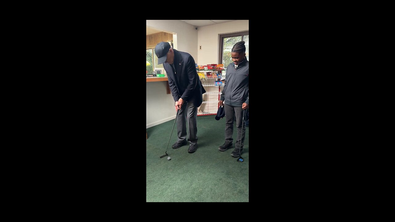 Our President is Playing Golf⛳️