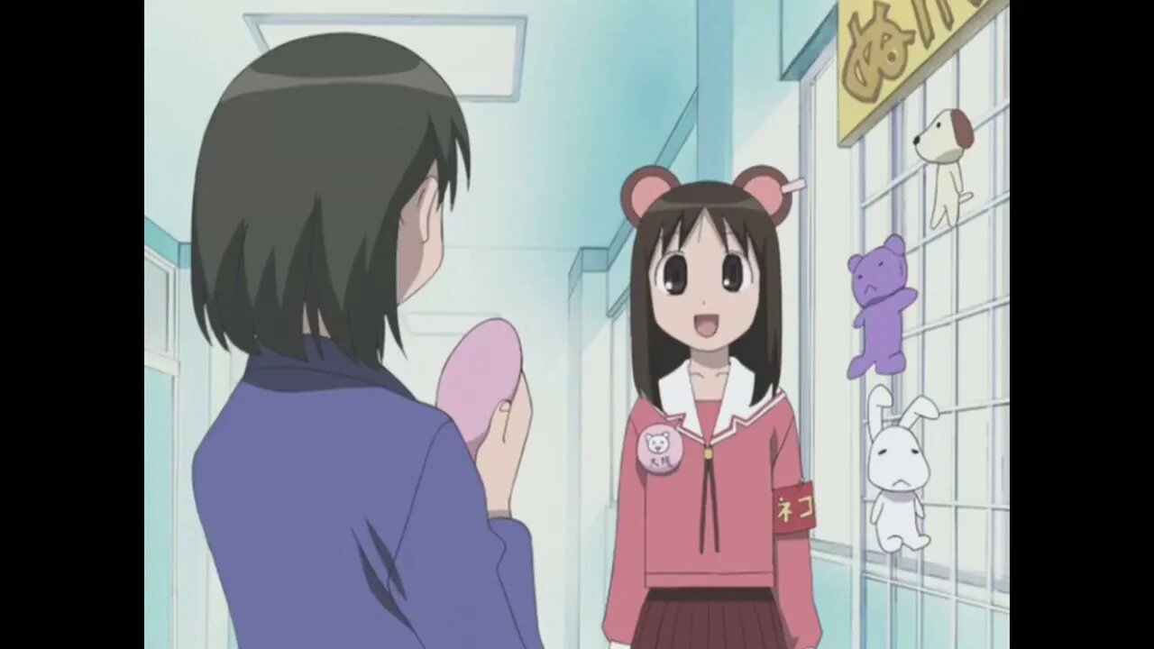 Osaka Tells You To Go Outside (Azumanga Daioh Shitpost)