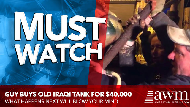 He Buys Dilapidated War Tank For $40,000. Finds $2.5 Million Dollar Treasure Hidden Inside