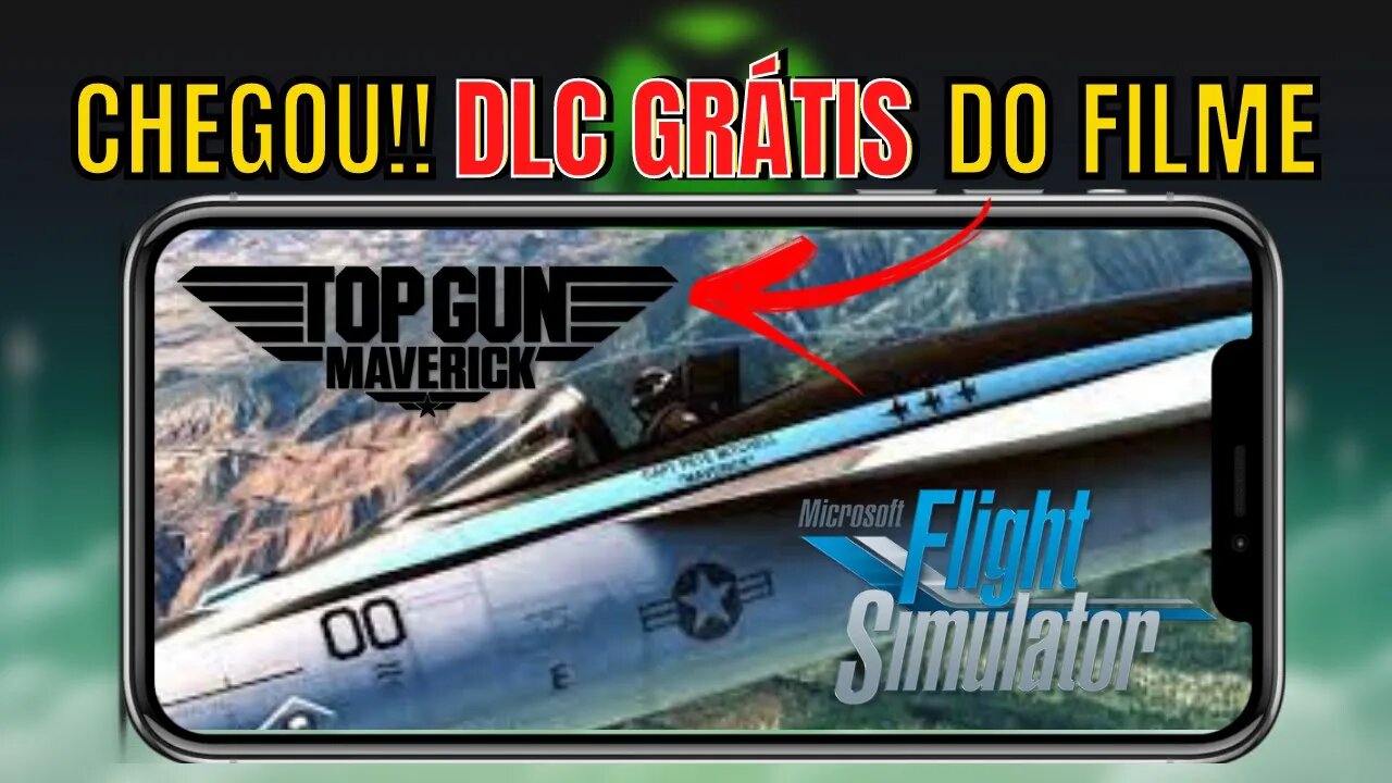 TOP GUN MAVERICK CHEGOU no MICROSOFT FLIGHT SIMULATOR pra jogar no XCLOUD e GAME PASS