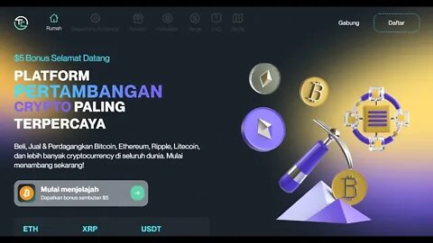 TERBUKTI GRATIS $5 BONUS SELAMAT DATANG MINING DITERRA7 AYO DAFTAR SEKARANG