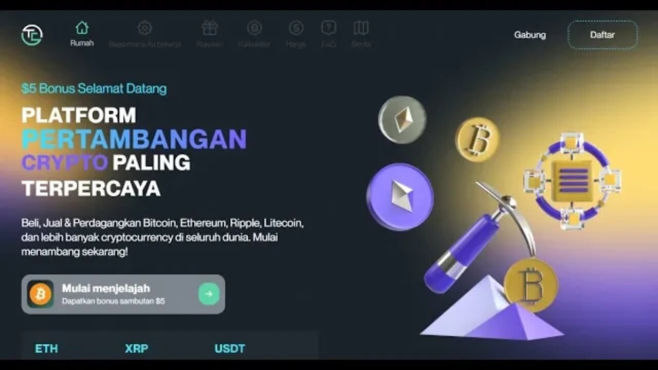 TERBUKTI GRATIS $5 BONUS SELAMAT DATANG MINING DITERRA7 AYO DAFTAR SEKARANG