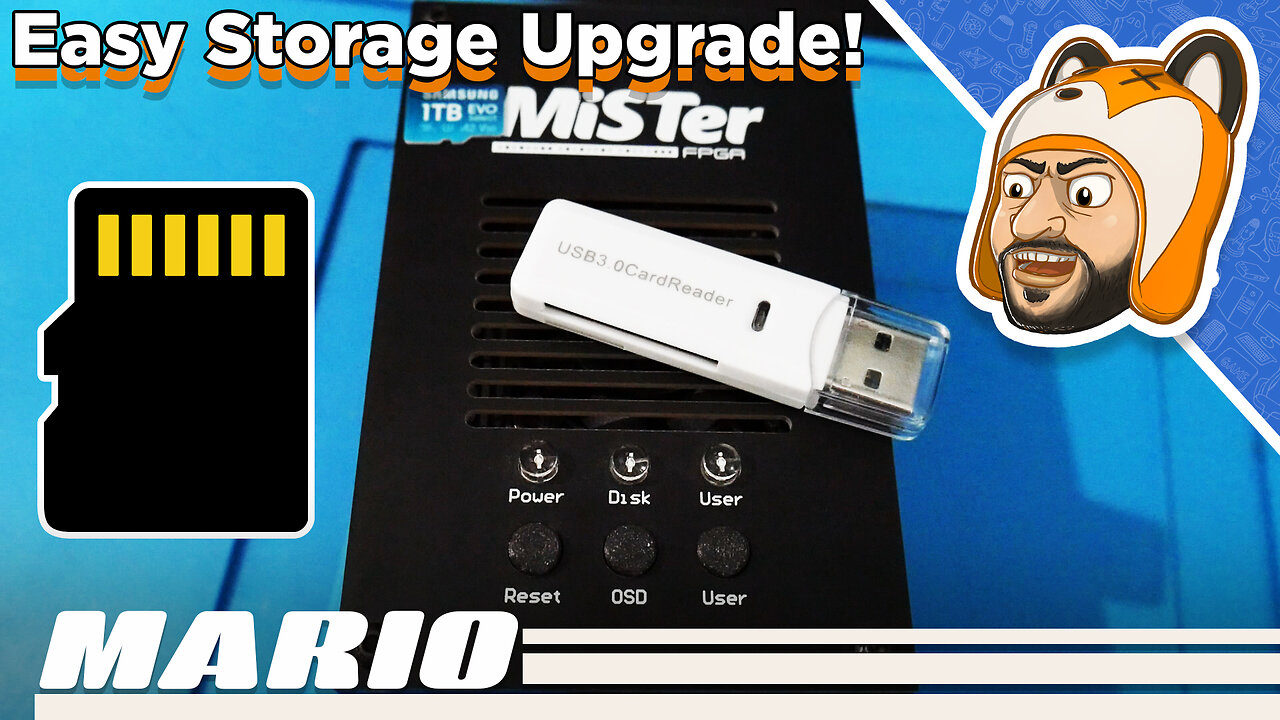 MiSTer FPGA: How to Easily Upgrade to a New microSD Card!