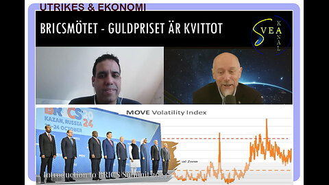 Svea Kanal Utrikes & Ekonomi 22: Bricsmötet i Kazan - guldpriset är ett kvitto