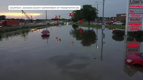 Overnight storms wreaked havoc in southern Michigan