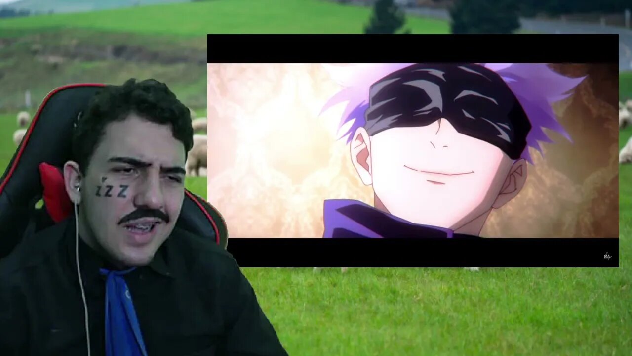 PASTOR REACT Rap do Satoru Gojo (Jujutsu Kaisen) - Roxo | Prod. theskybeats |
