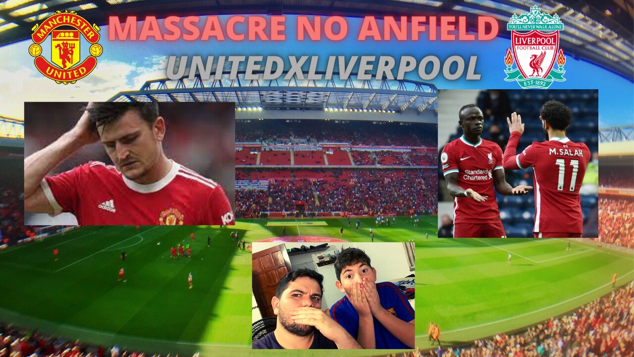 REACT MACHESTER UNITED X LIVERPOOL - O MASSACRE - 0X4!